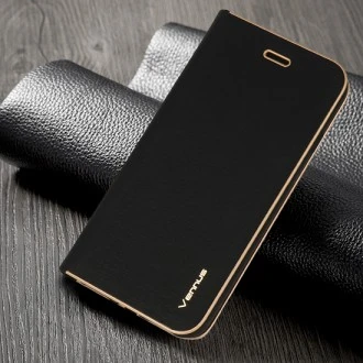  samsung A33 5G sort med guld vennus magnetisk flip cover