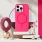 cover til iPhone 15 Med MagSafe pink mobil tilbehør