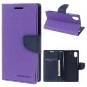 HTC DESIRE 626 Mercury goospery læder cover, lilla Mobiltelefon tilbehør