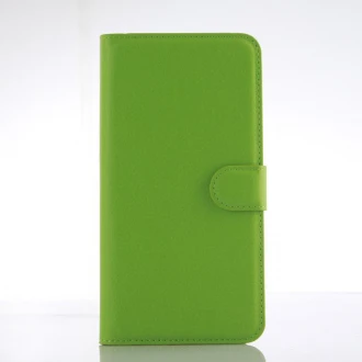 HTC ONE A9 læder pung cover, grøn