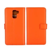 HUAWEI HONOR 7 læder cover med kort lommer, orange