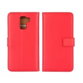 HUAWEI HONOR 7 læder cover med kort lommer, rød