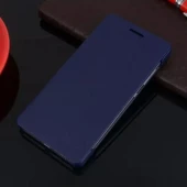 HUAWEI HONOR 7 læder cover, mørkeblå