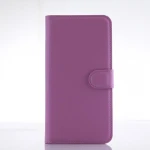 HUAWEI NEXUS 6P læder pung cover, lilla
