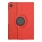 viser brun Rotations cover Samsung Tab A8 10.5 (2022) Rød 