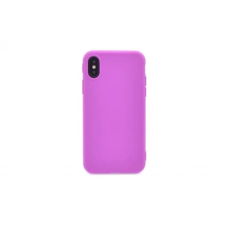 Silikone case IPhone X / XS Mørk Pink