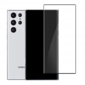 Fuld dækkende hærdet glas Samsung S22 Ultra