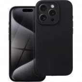 premium silikone cover sort til iPhone 17 Pro 