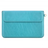 IPAD MINI taske / sleeve i læder, lyseblå