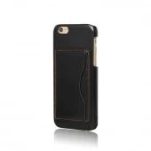 Iphone 6 / 6S retro cover m lomme sort