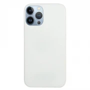 premium silicone cover iPhone 14 Pro Max hvid Mobil tilbehør