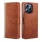 brun 2 i 1 læder pung cover Iphone 15 Pro Max Mobil tilbehør