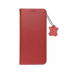 Læder cover SMART PRO SAMSUNG Galaxy S25 Plus mørk rød 
