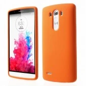 LG G3 silicone bag cover, orange
