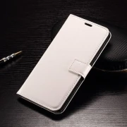 LG V10 læder cover med kort lommer, hvid Mobiltelefon tilbehør