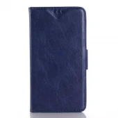 MICROSOFT LUMIA 640 XL læder cover med kort lommer, mørkeblå