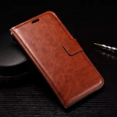 MICROSOFT LUMIA 950 læder cover med kort lommer, brun