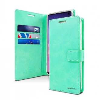 Til SAMSUNG GALAXY J3 cover m lommer grøn