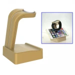APPLE WATCH oplader holder / stander i aluminium, guld