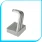 APPLE WATCH oplader holder / stander i aluminium, sølv Smartwatch tilbehør