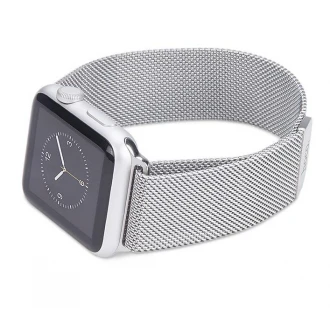 Til APPLE WATCH 38 MM Luksus Milanese urrem