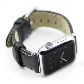APPLE WATCH 38 MM Kajsa vintage læder urrem, sort