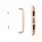 APPLE WATCH 38 MM urrem metal stifter / holder. Rosa guld Smartwatch tilbehør
