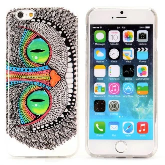 IPHONE 6 / 6S bag cover med mønster