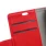 ZTE BLADE S6 læder pung cover, rød Mobiltelefon tilbehør