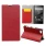 SONY XPERIA Z5 COMPACT læder cover med kort holder, rød Mobiltelefon tilbehør