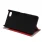 SONY XPERIA Z5 COMPACT læder cover med kort holder, rød Mobiltelefon tilbehør