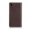 SONY XPERIA Z5  læder cover med kort holder, moccabrun Mobiltelefon tilbehør