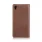 SONY XPERIA Z5  læder cover med kort holder, brun Mobiltelefon tilbehør