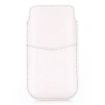 Læder taske/etui med kort holder