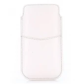 Læder taske/etui med kort holder