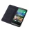 HTC ONE M9 læder cover, sort Mobiltelefon tilbehør