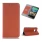 HTC ONE M9 læder cover, brun Mobiltelefon tilbehør
