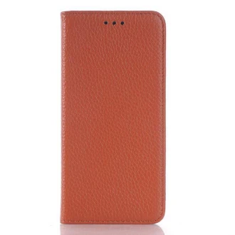 HTC ONE M9 læder cover, brun