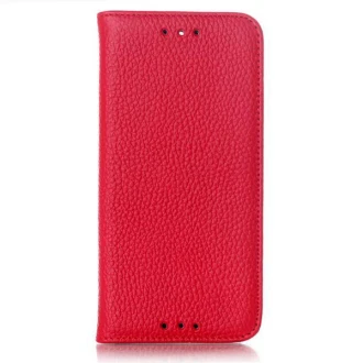 HTC ONE M8 læder cover, rød