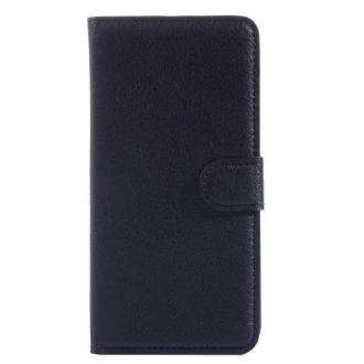 HTC DESIRE 620 læder cover med kort holder, sort