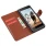 HTC DESIRE 620 læder cover med kort holder, brun Mobiltelefon tilbehør