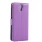 HTC DESIRE 620 læder cover med kort holder, lilla Mobiltelefon tilbehør