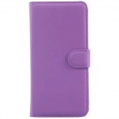 HTC DESIRE 620 læder cover med kort holder, lilla
