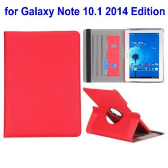 SAMSUNG GALAXY NOTE 10.1 2014 Edition læder cover med kort holder