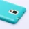 SAMSUNG GALAXY NOTE 4 bag cover cyan Mobiltelefon tilbehør