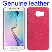 SAMSUNG GALAXY S6 edge læder bag cover rød