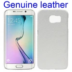 SAMSUNG GALAXY S6 edge læder bag cover hvid