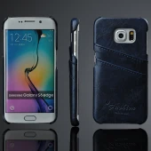 SAMSUNG GALAXY S6 edge læder bag cover med kort holder