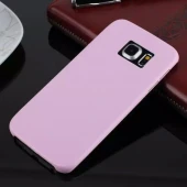 SAMSUNG GALAXY S6 edge bag cover i klassisk look, pink