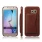 SAMSUNG GALAXY S6 læder bag cover med kort holder og flip stand Mobiltelefon tilbehør